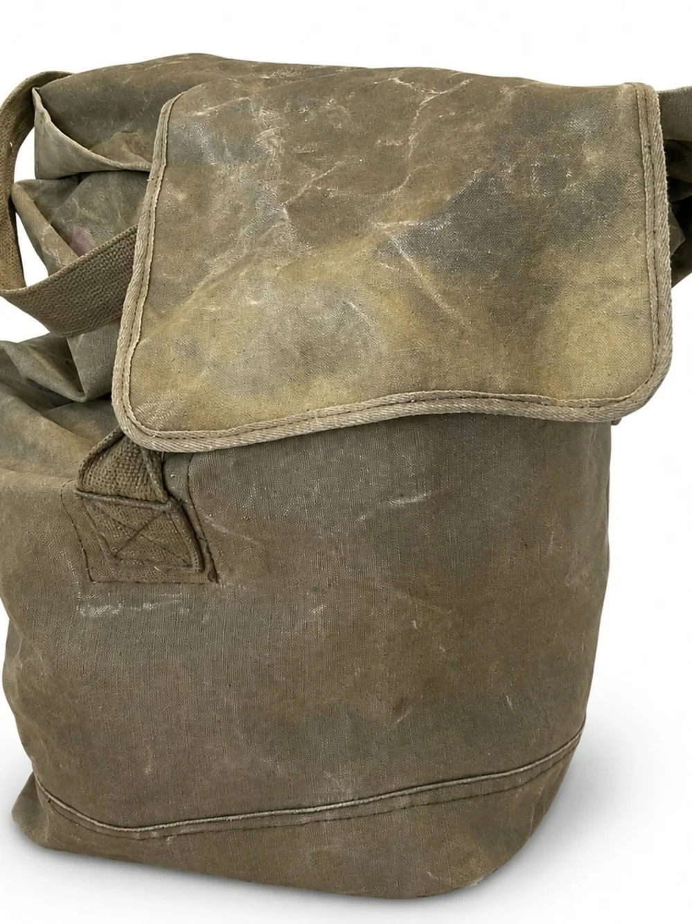 Sun Faded Duffle Bag - Olive Green